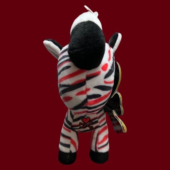 NWT Tokidoki Zamba Unicorno Plush Soft Toy Unicorn - Aurora Zebra 8” - Picture 2 of 4